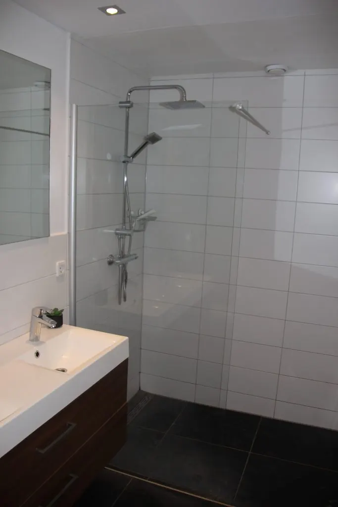 De inloopdouche van Waterval